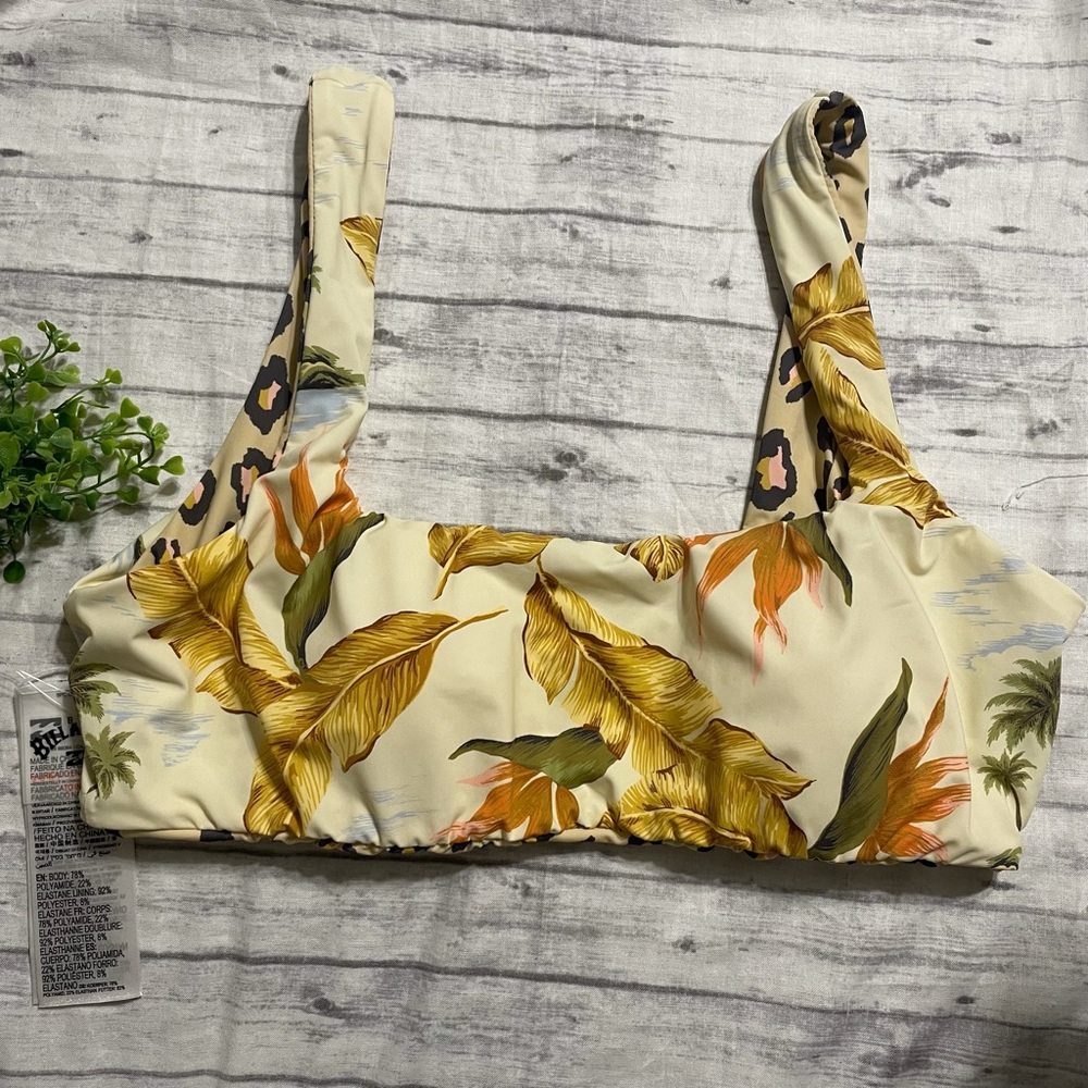 🆕 NWT Billabong Sweet Sands Tank Reversible Bikini Top - Picture 9 of 14